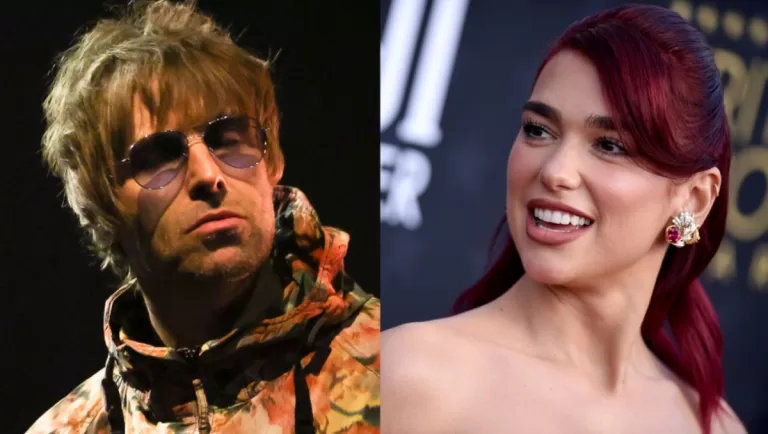 Liam Gallagher Dua Lipa