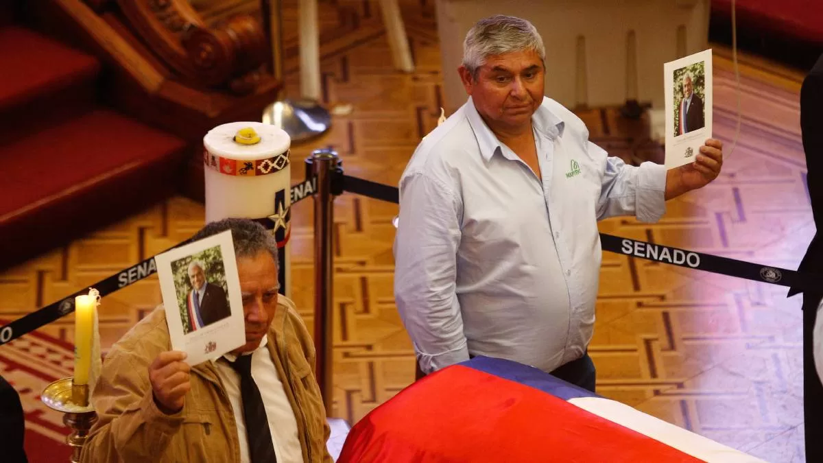 Mineros Funeral Sebastián Piñera