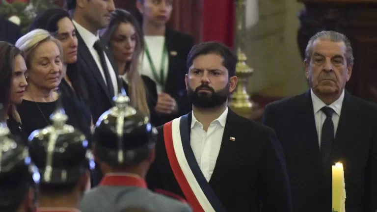 El Discurso De Gabriel Boric En El Funeral De Sebastian Pinera