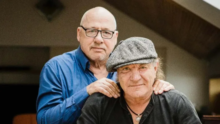 Brian Johnson Mark Knopfler