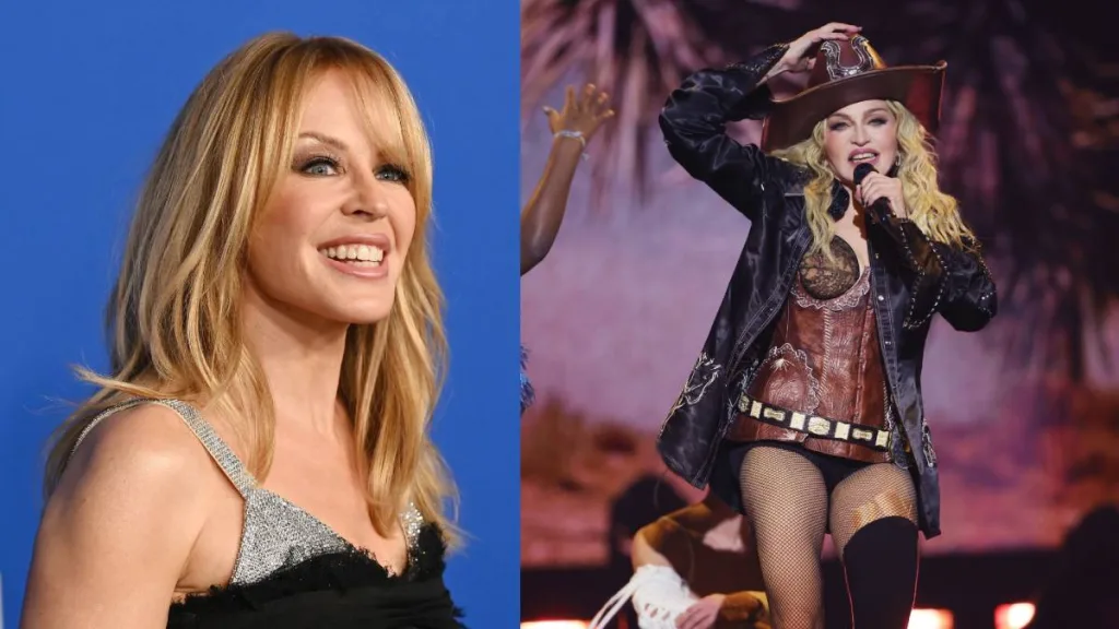 Kylie Minogue Se Une A Madonna En El Escenario