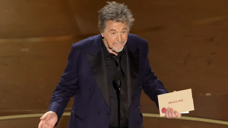Al Pacino Explica Su Error En Los Premios Oscar