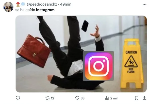 Instagram Caída 2
