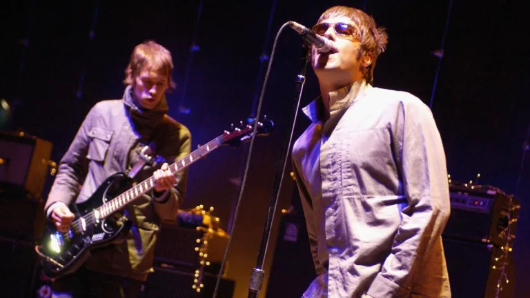 Liam Gallagher Andy Bell