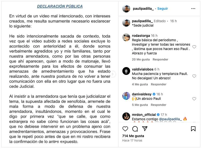 Paulina Padilla Instagram