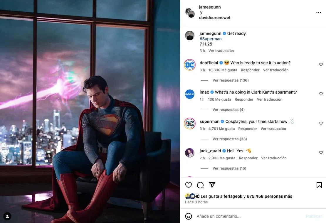 James Gunn Instagram