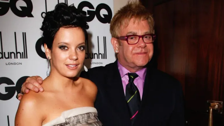 Lily Allen Elton John