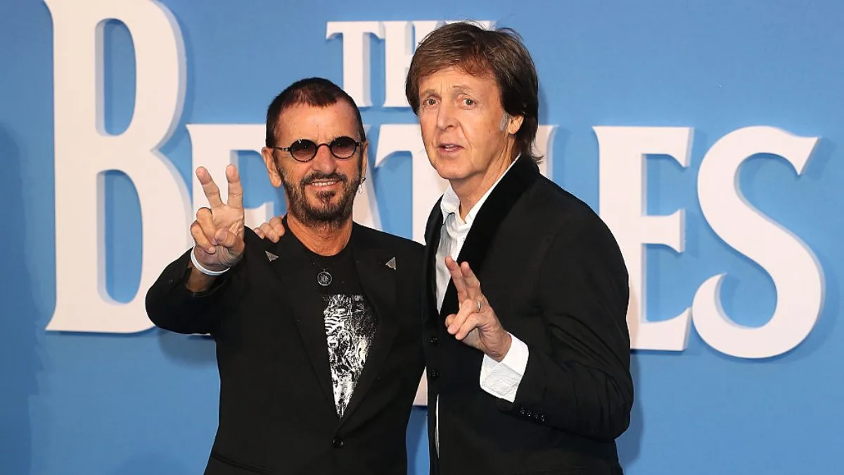 Ringo Starr Paul McCartney