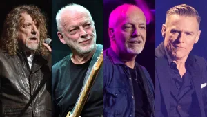 Robert Palmer David Gilmour Peter Frampton Bryan Adams