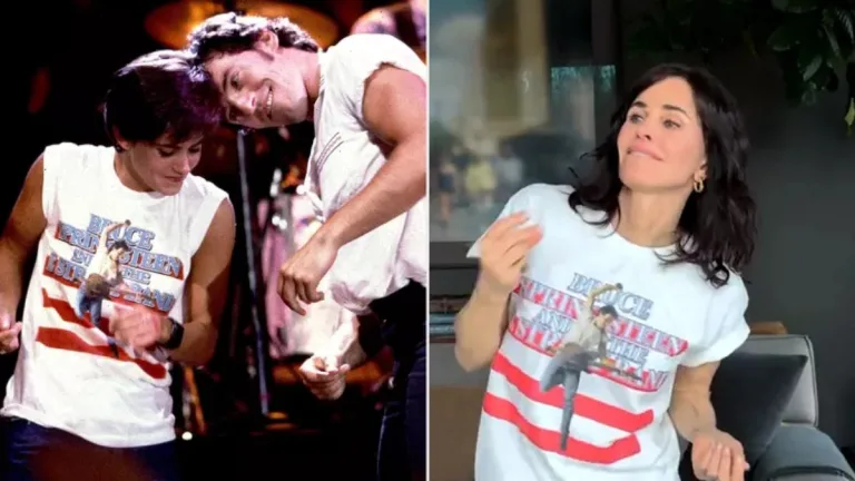 Courteney Cox Bruce Springsteen