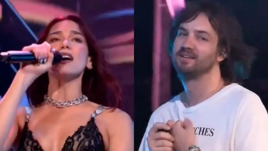 Dua Lipa Y Kevin Parker Glastonbury (1)