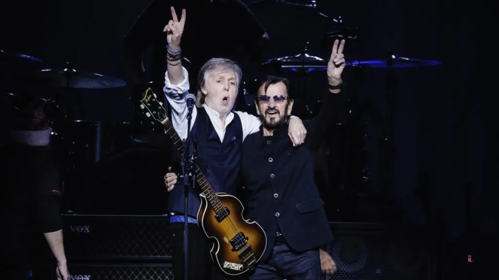 Paul McCartney Ringo Starr