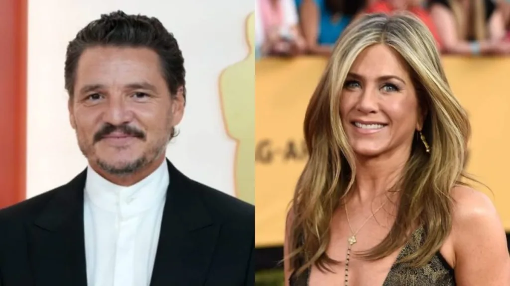 Pedro Pascal Jennifer Aniston 2