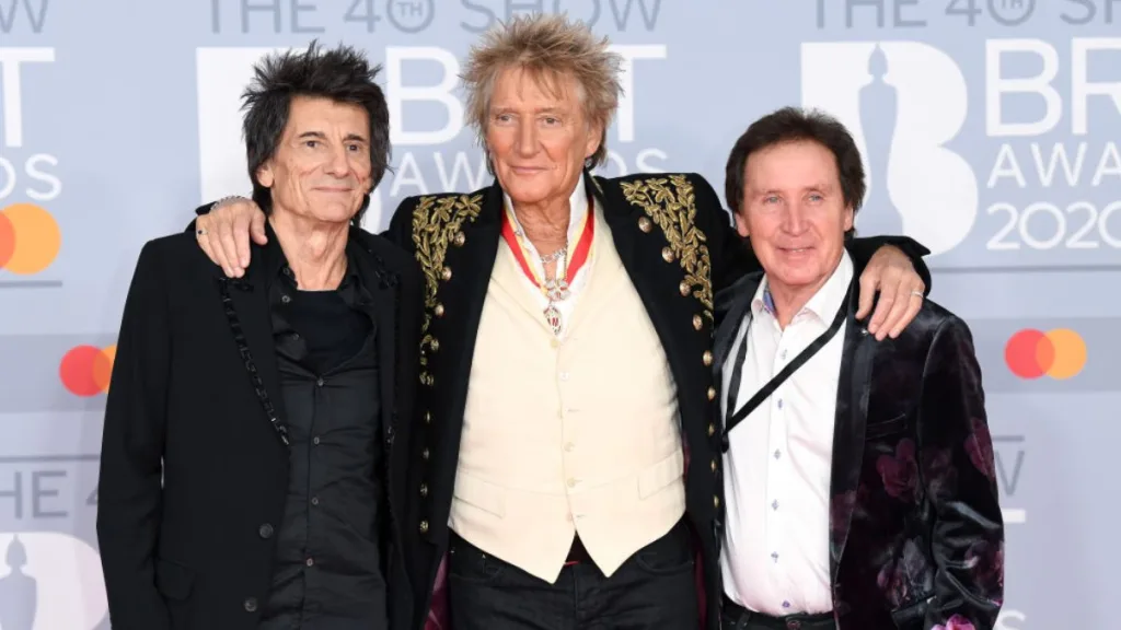 Faces Ronnie Wood Rod Stewart Kenney Jones