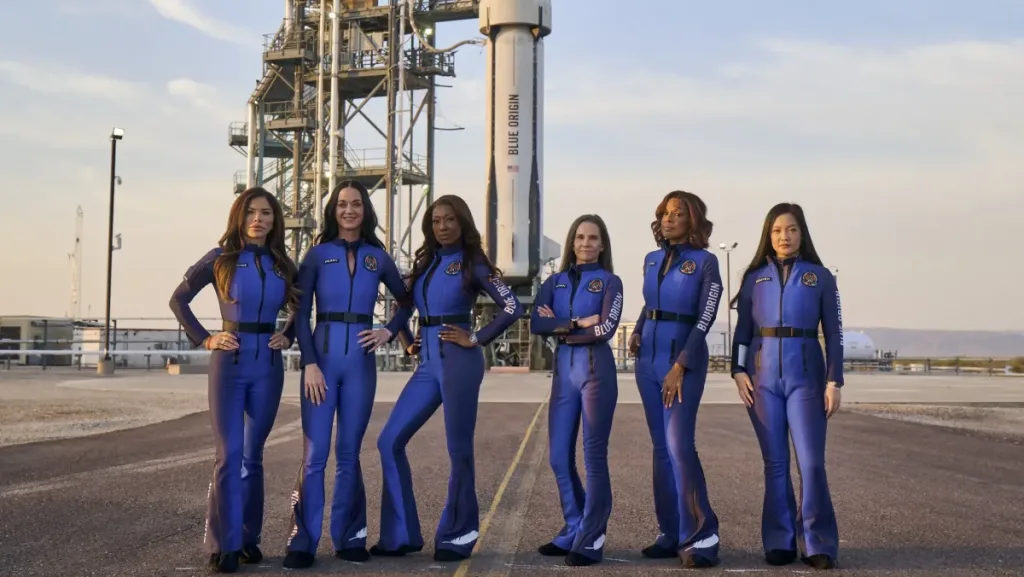 Tripulación vuelo Blue Origin