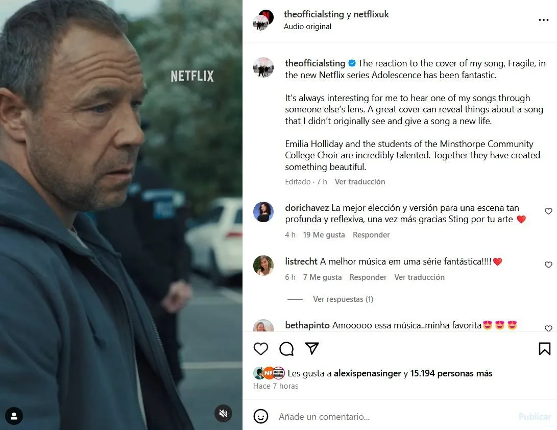 Sting Instagram