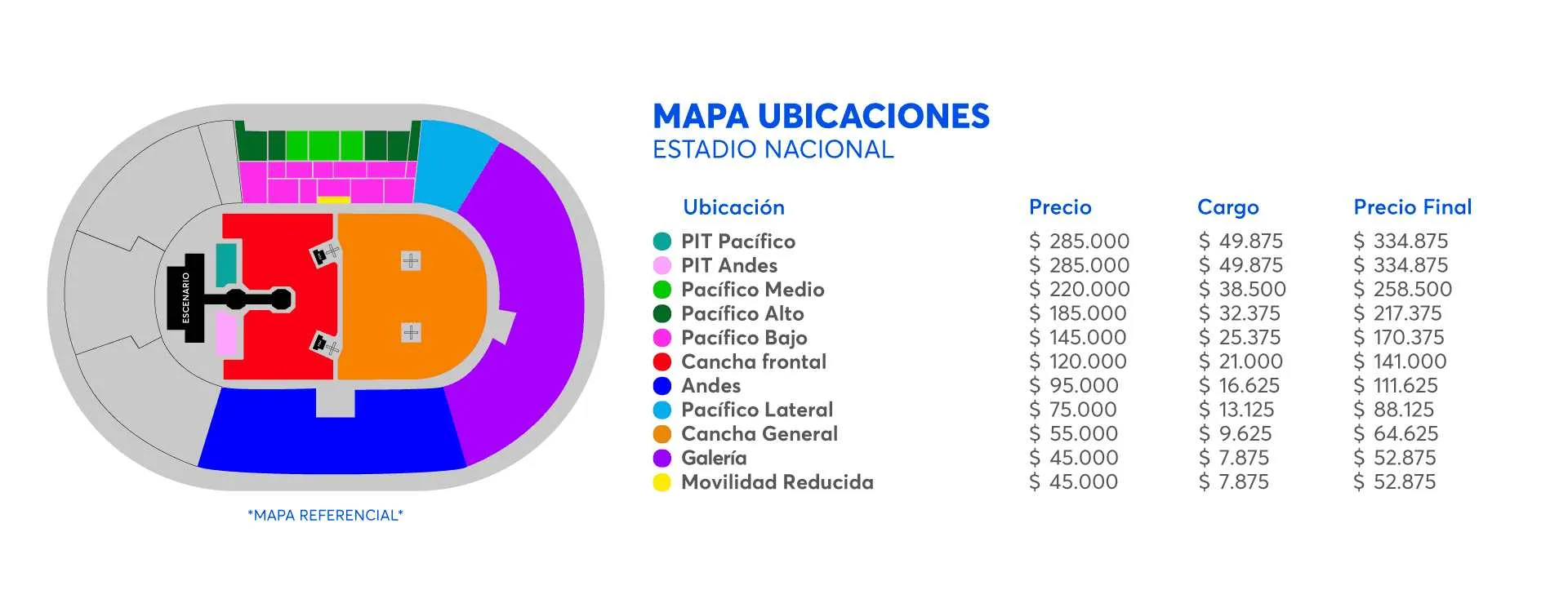 Precios Dua Lipa En Chile 2025