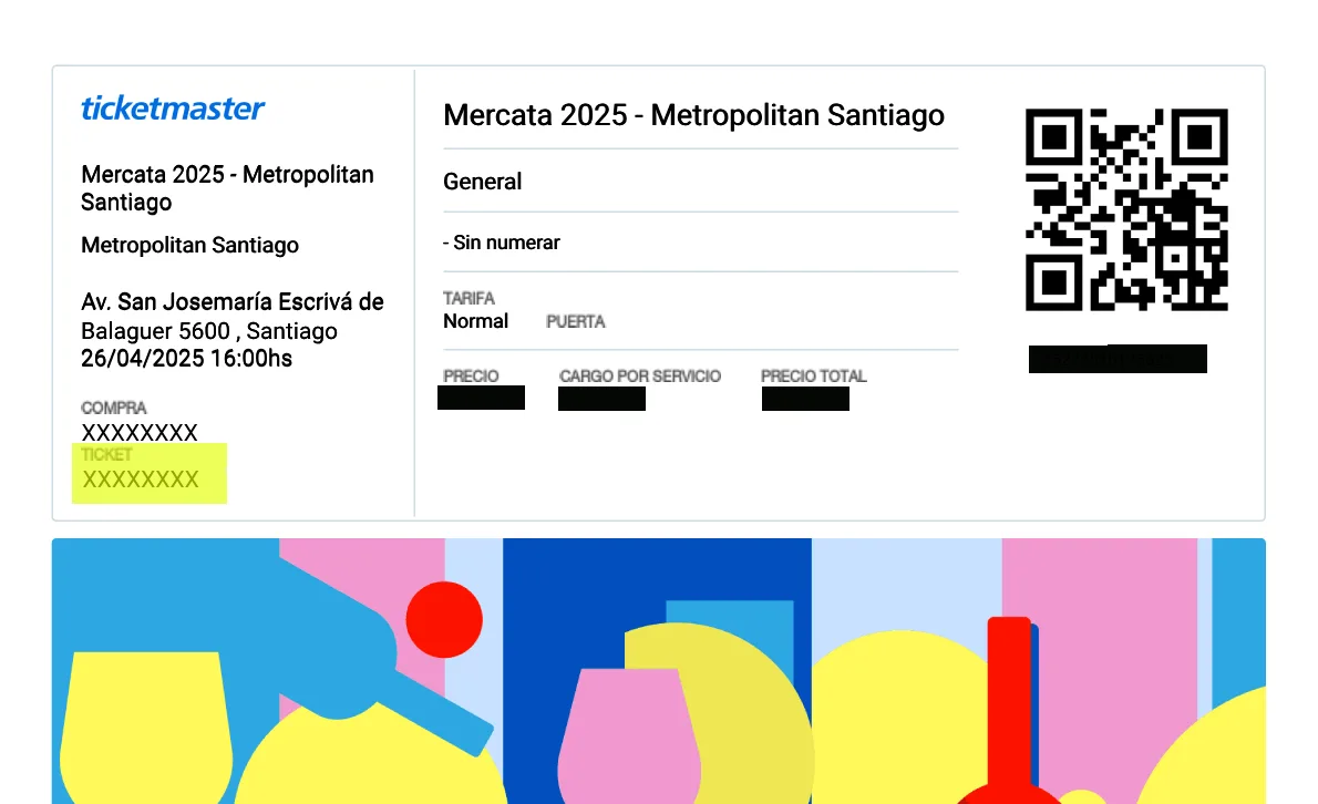 Ticket Mercata Form