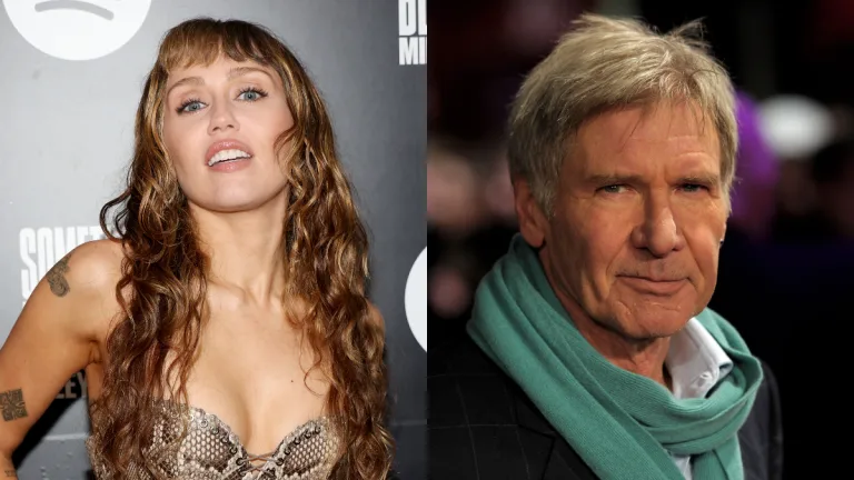 Así fue como Harrison Ford convenció a Miley Cyrus de no hacer una gira íntima de 