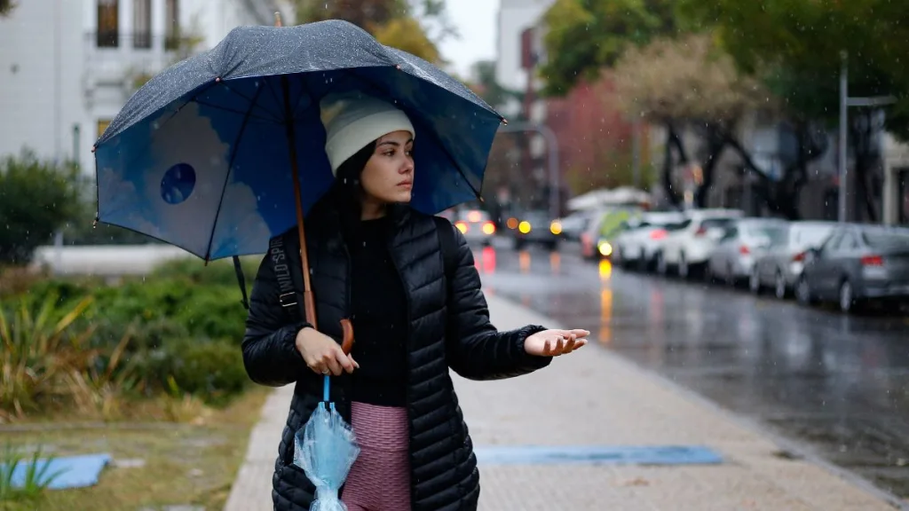 lluvias en Santiago