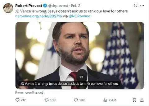 Tweet Jd Vance