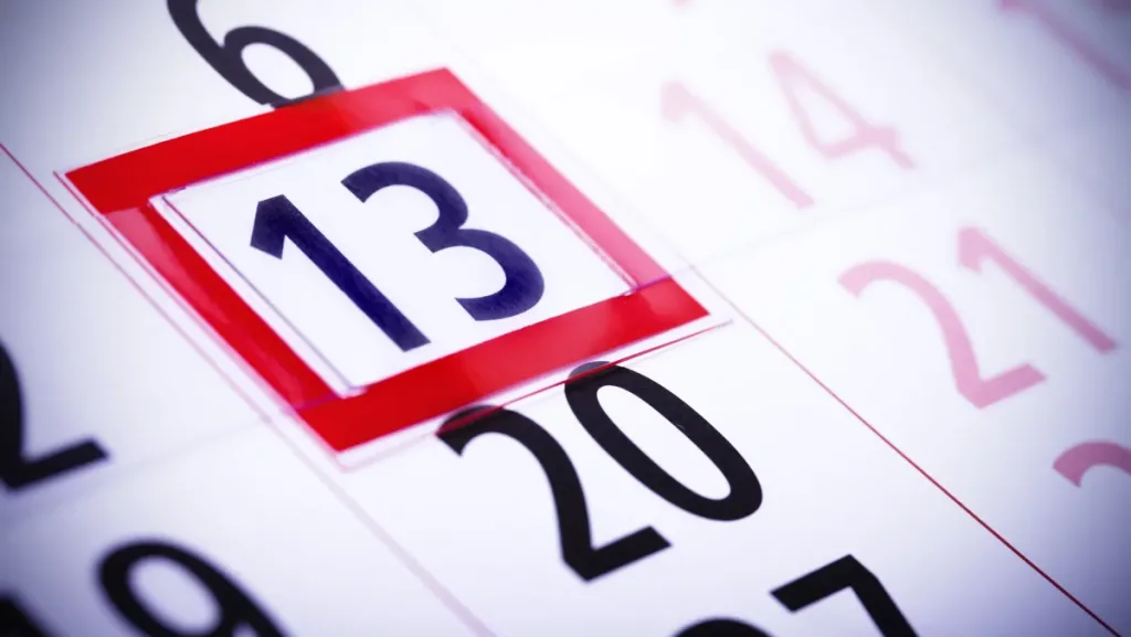 Viernes 13, paranormal