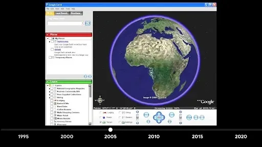 Google Earth En 2005
