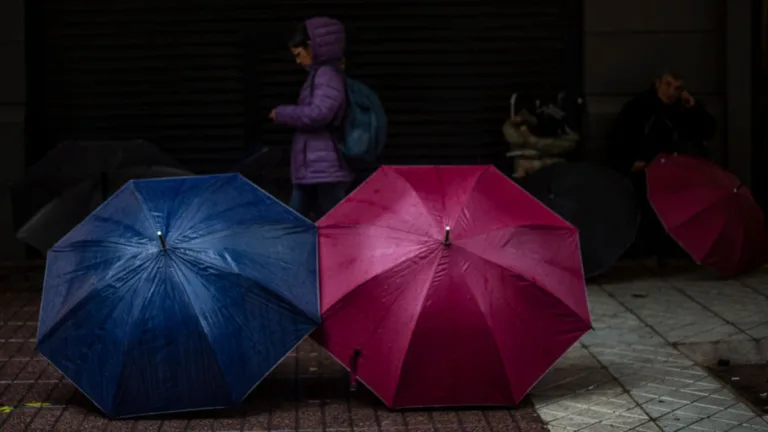 Lluvia En Santiago