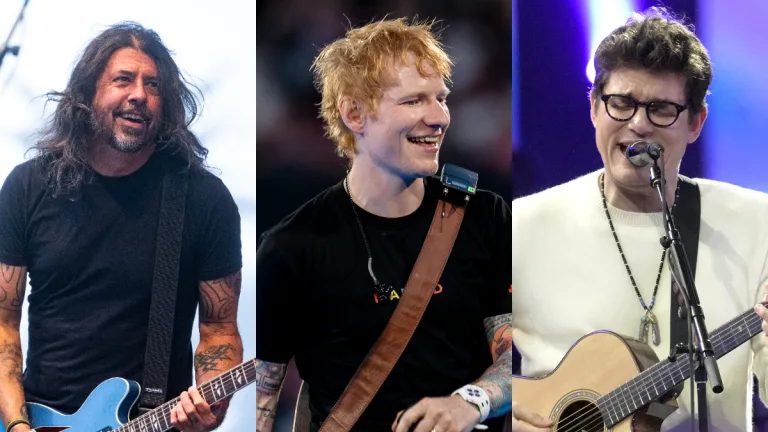 Sheeran Grohl Mayer