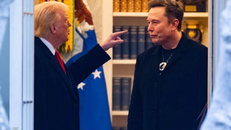 Elon Musk Donal Trump