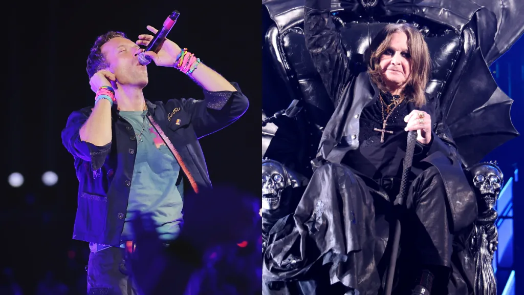 Coldplay Ozzy Osbourne