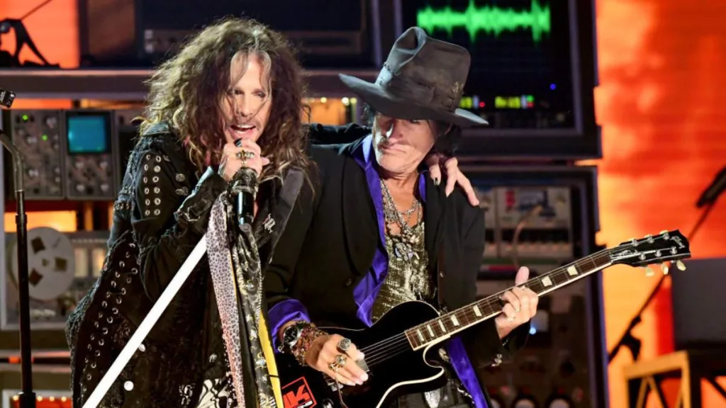Steven Tyler Joe Perry Aerosmith