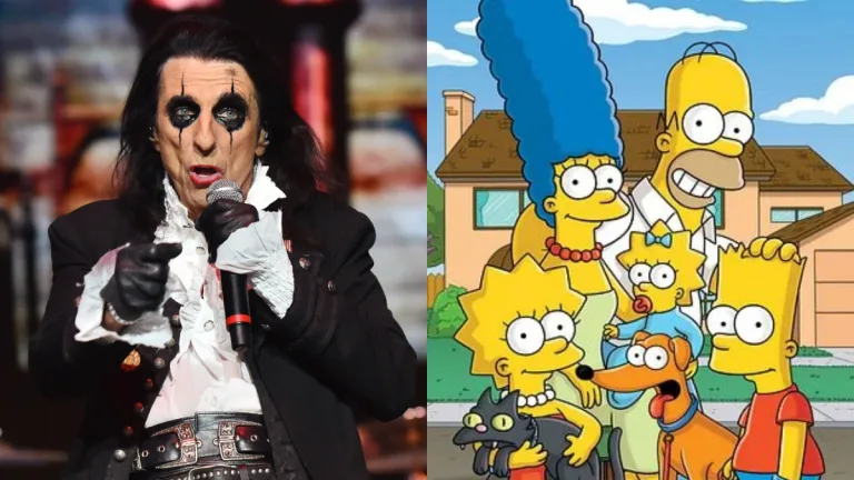 Alice Cooper Los Simpson