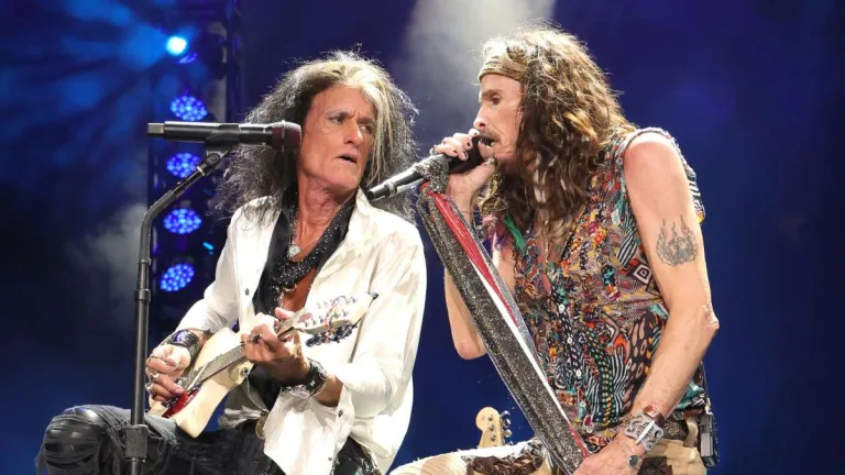 Joe Perry Steven Tyler Aerosmith