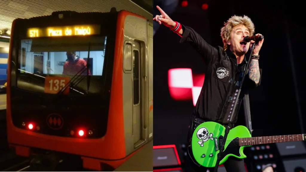 Metro De Santiago Green Day