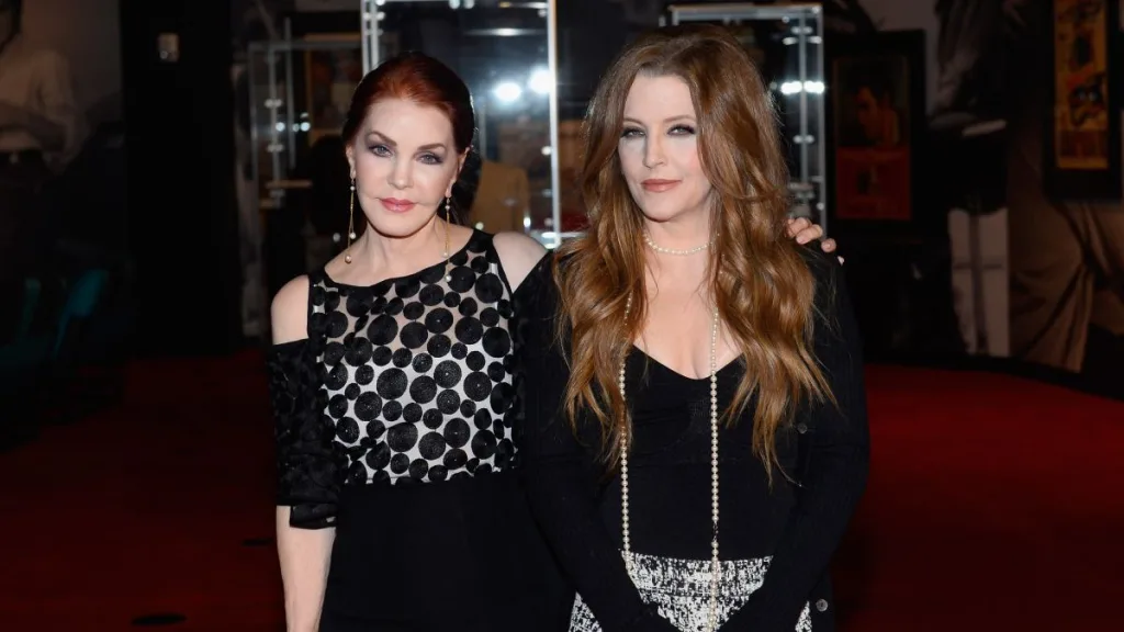 Priscilla Presley Lisa Marie Presley