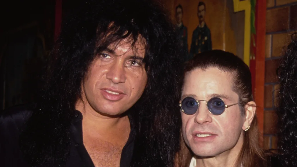 Ozzy Osbourne Gene Simmons