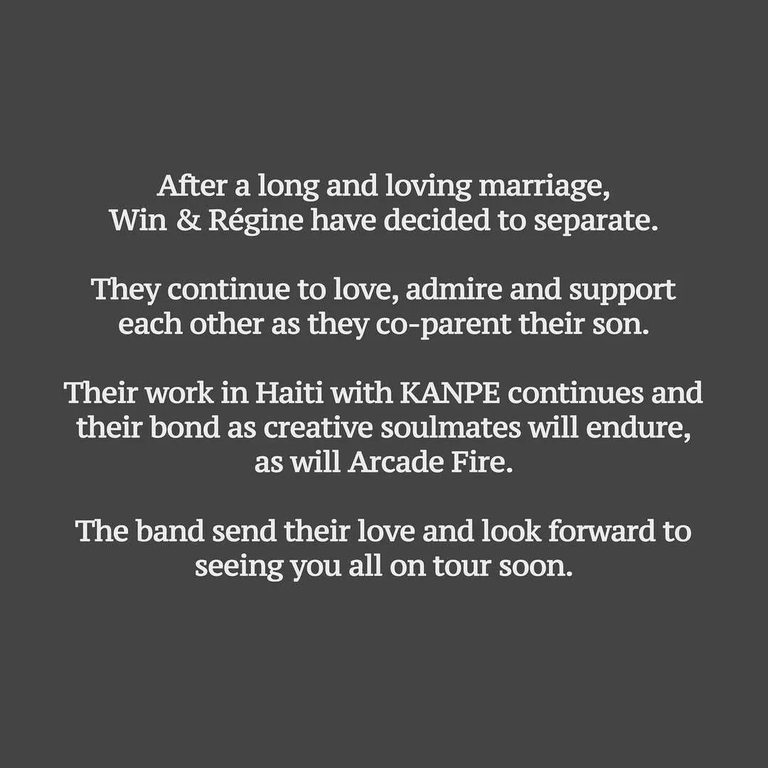 Arcade Fire Instagram