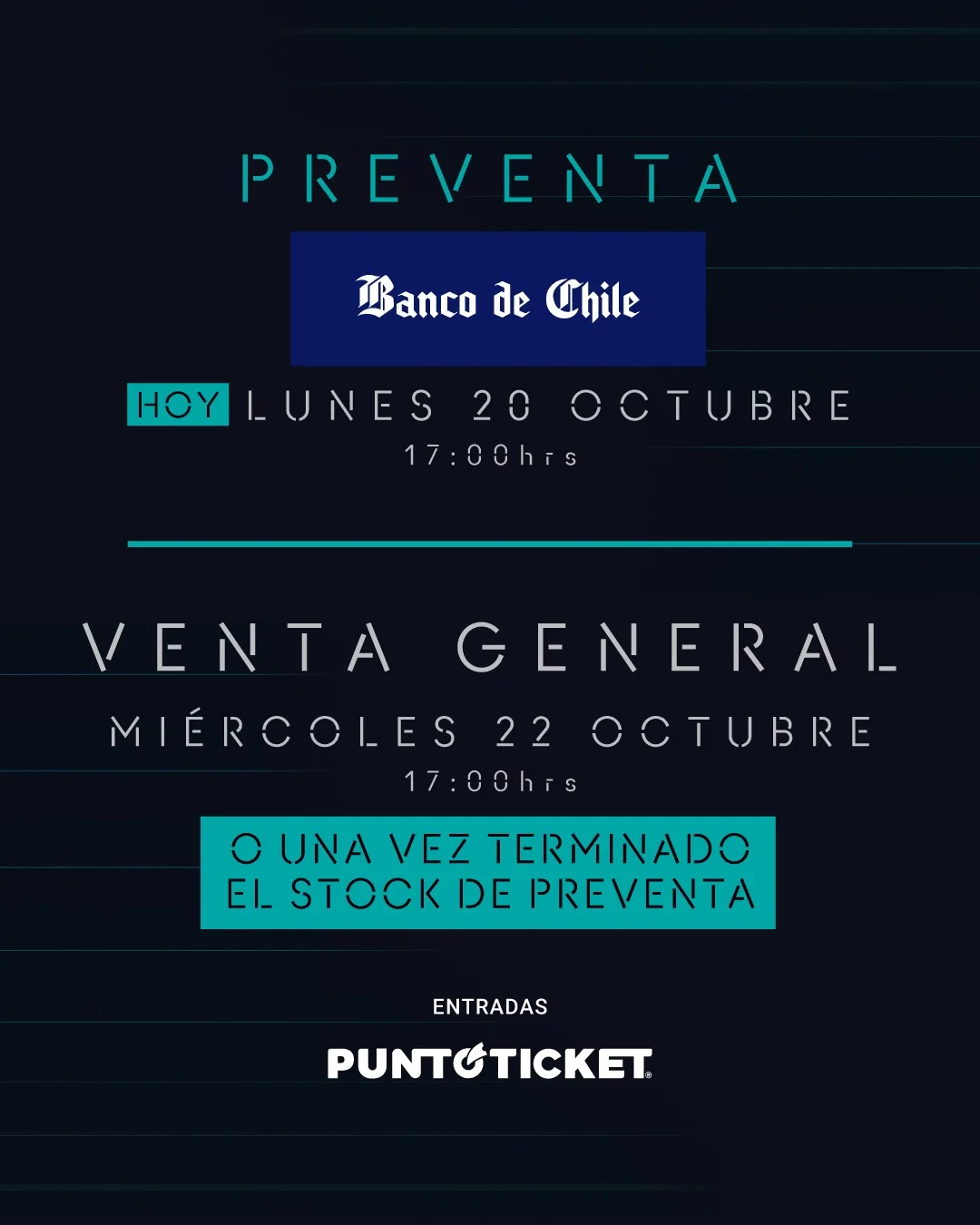 Detalles Nueva Fecha Soda Stereo