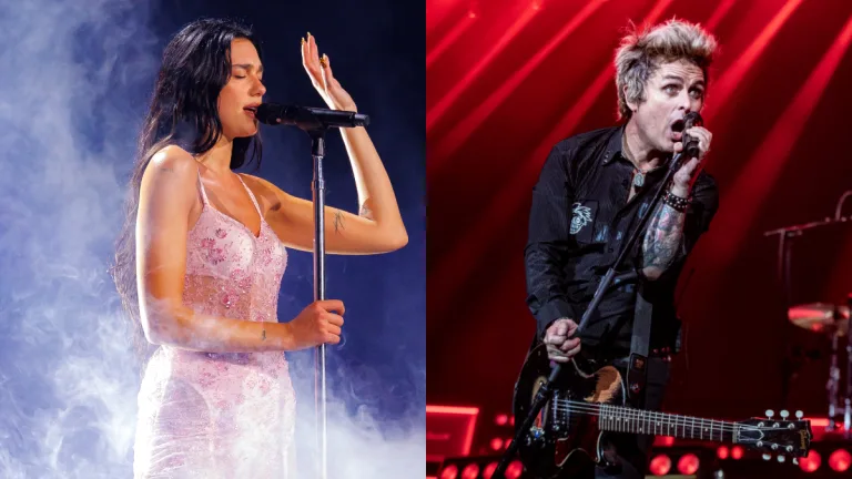 Dua Lipa Billie Joe Armstrong