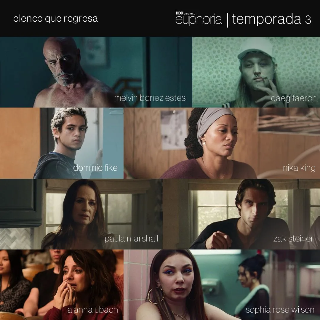 Elenco Que Regresa A Euphoria