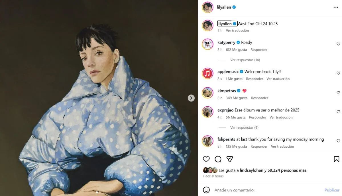 Lily Allen Instagram