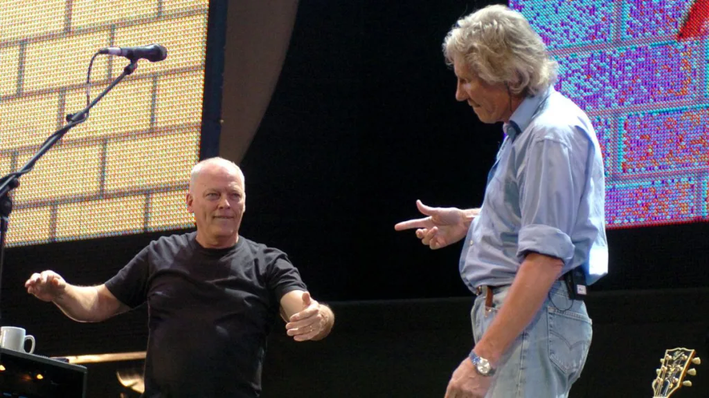 David Gilmour, Roger Waters. Pink Floyd