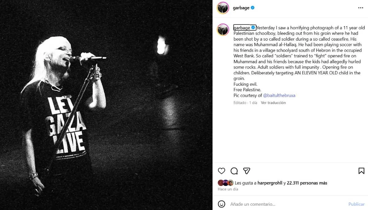 Shirley Manson Instagram