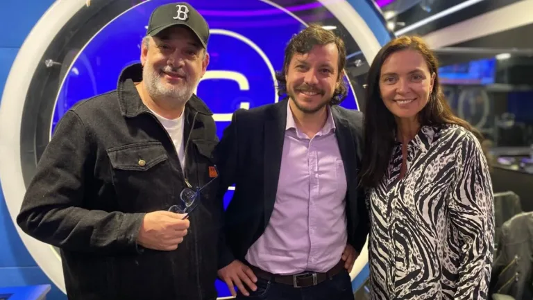 De izquierda a derecha, Marco Silva, Javier Piedra Fierro, María Elena Dressel