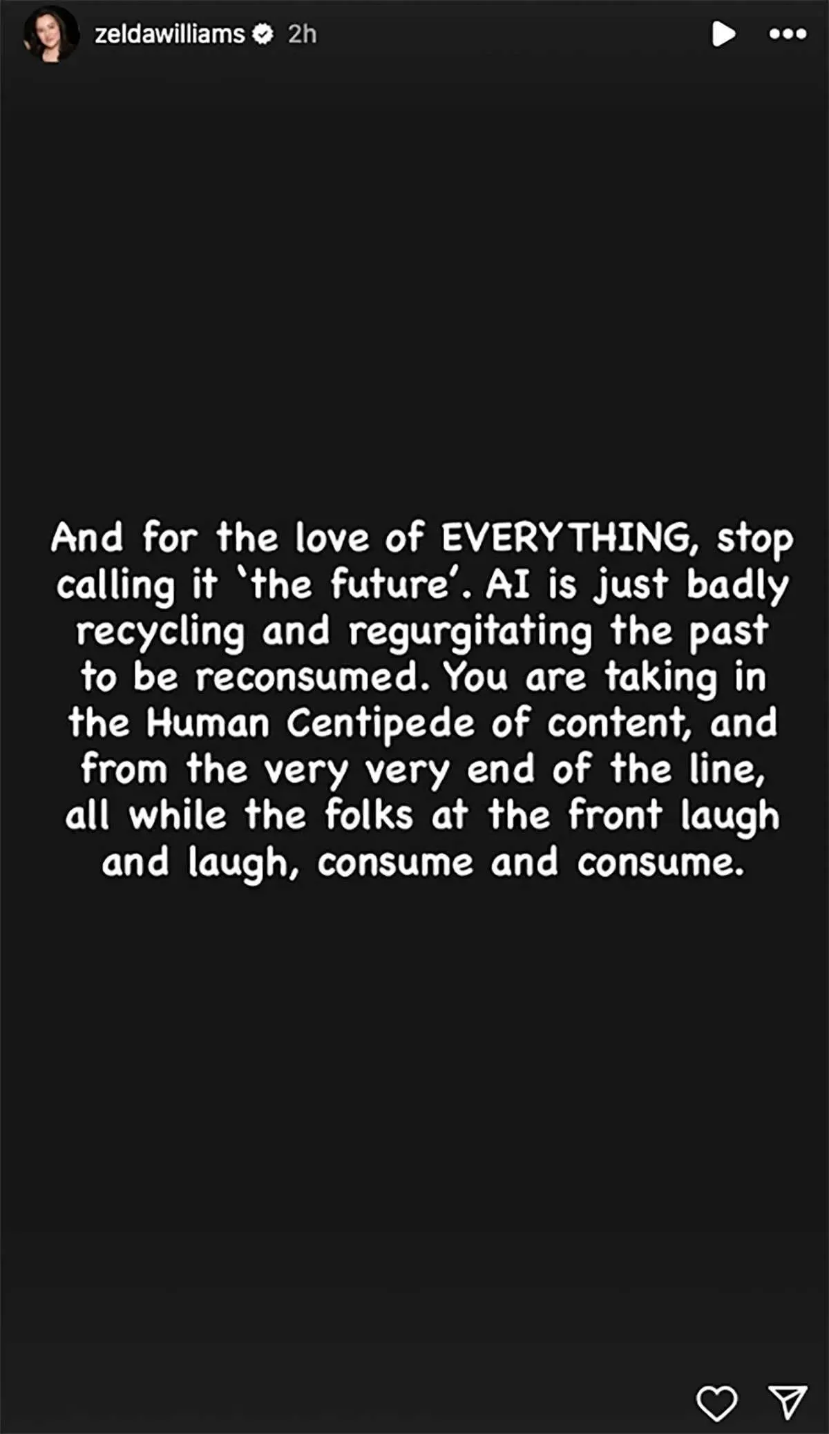 Zelda Williams Instagram 2