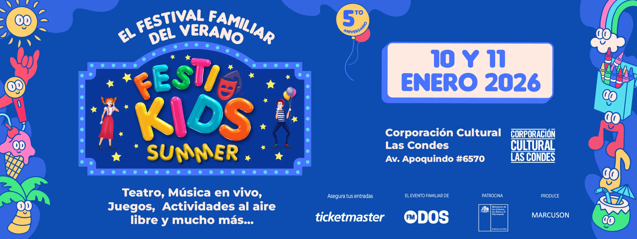 Festikids Summer 2026 Afiche