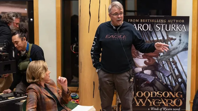 Vince Gilligan, Rhea Seehorn, Pluribus