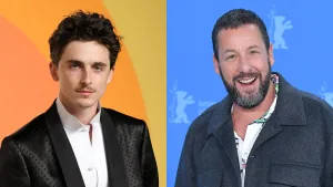 Timothee Chalamet Adam Sandler