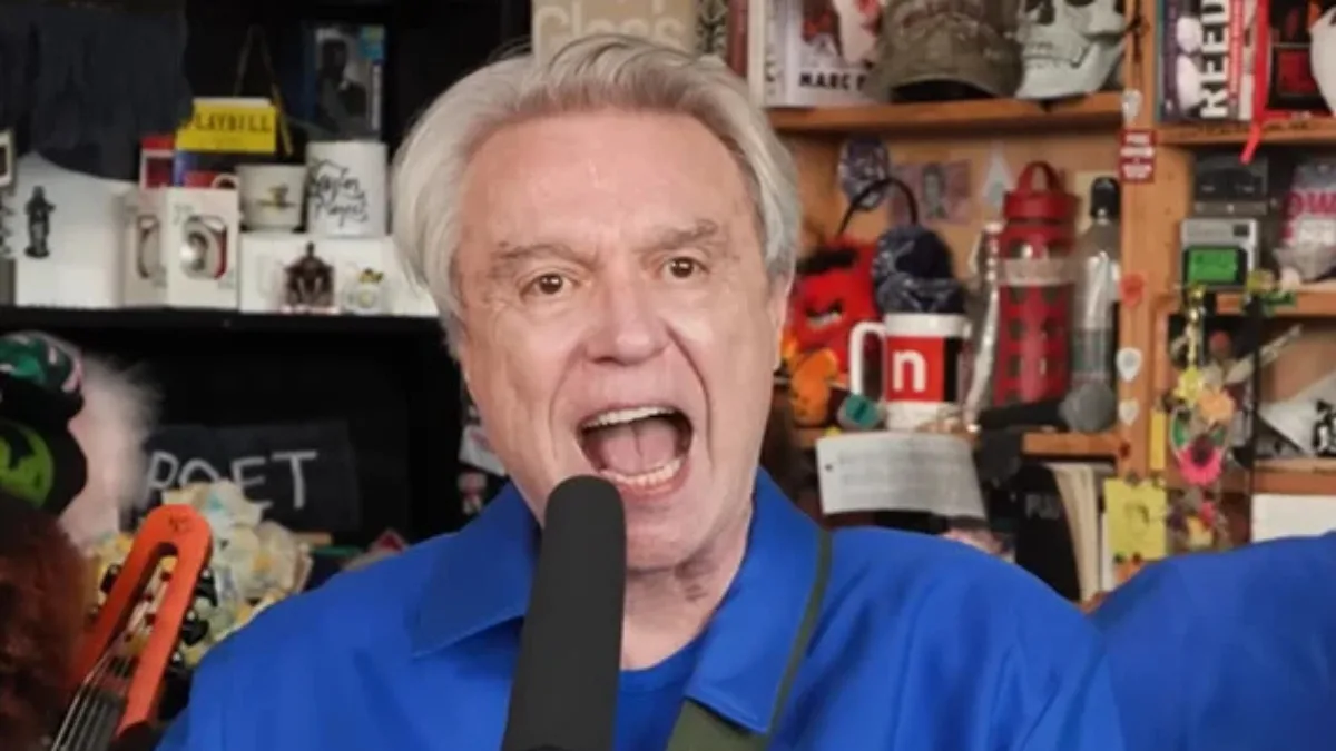 David Byrne estrena su propio Tiny Desk lleno de elegancia y esencia